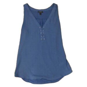 Express Blue dressy tank